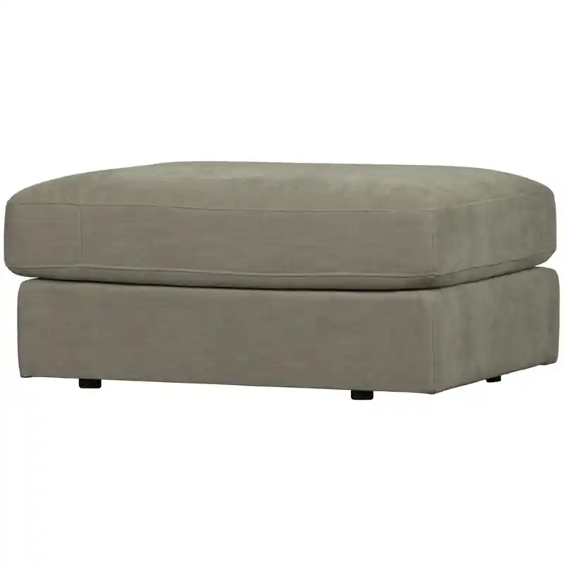 Flitsaanbieding vtwonen Family Hocker - Polyester - Grijs - 43x90x98
