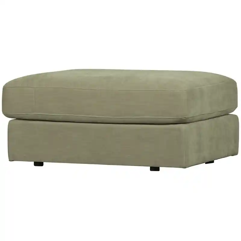 vtwonen Family Hocker - Polyester - Groen - 43x90x98 Tijdelijk Beschikbaar