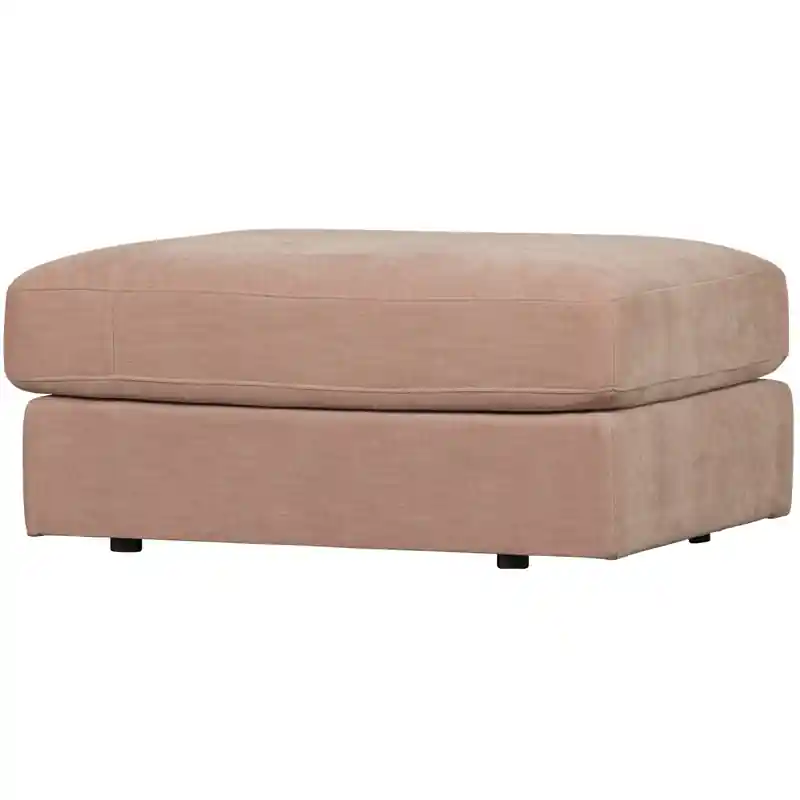 vtwonen Family Hocker - Polyester - Roze - 43x90x98 Uitverkoop