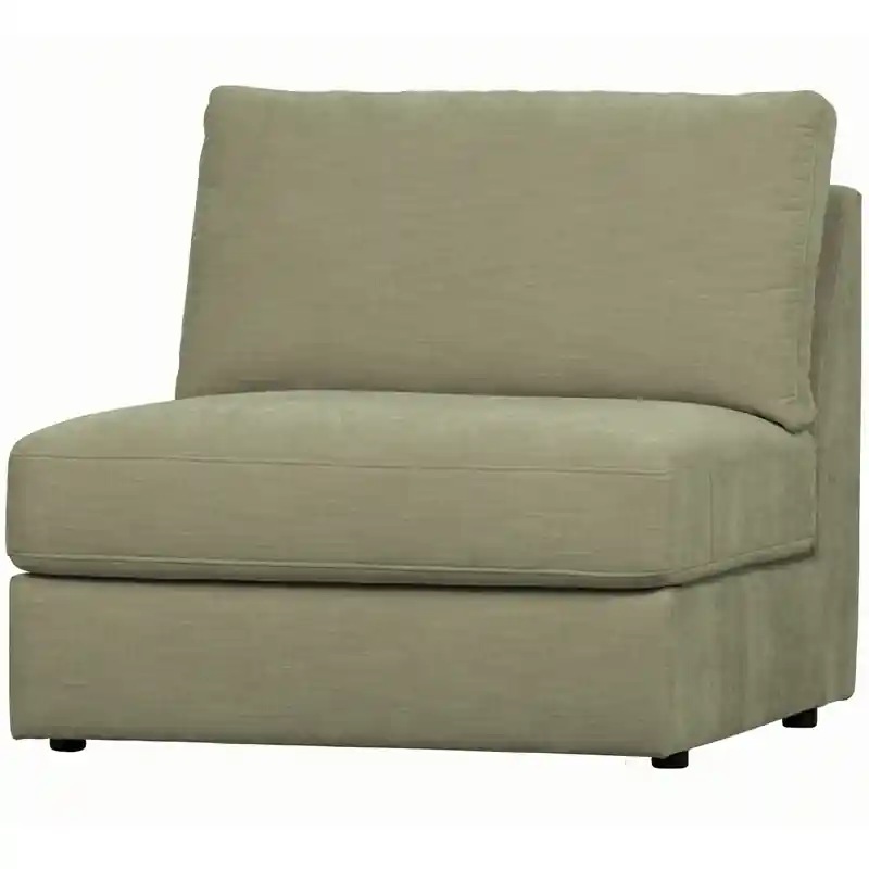 vtwonen Family 1-Zits Bank Element Zonder Arm - Polyester - Groen Goedkoop