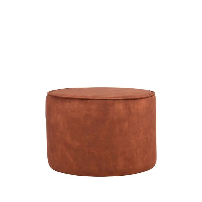 Koopje LABEL51 Poef Tibo - Rust - Velours