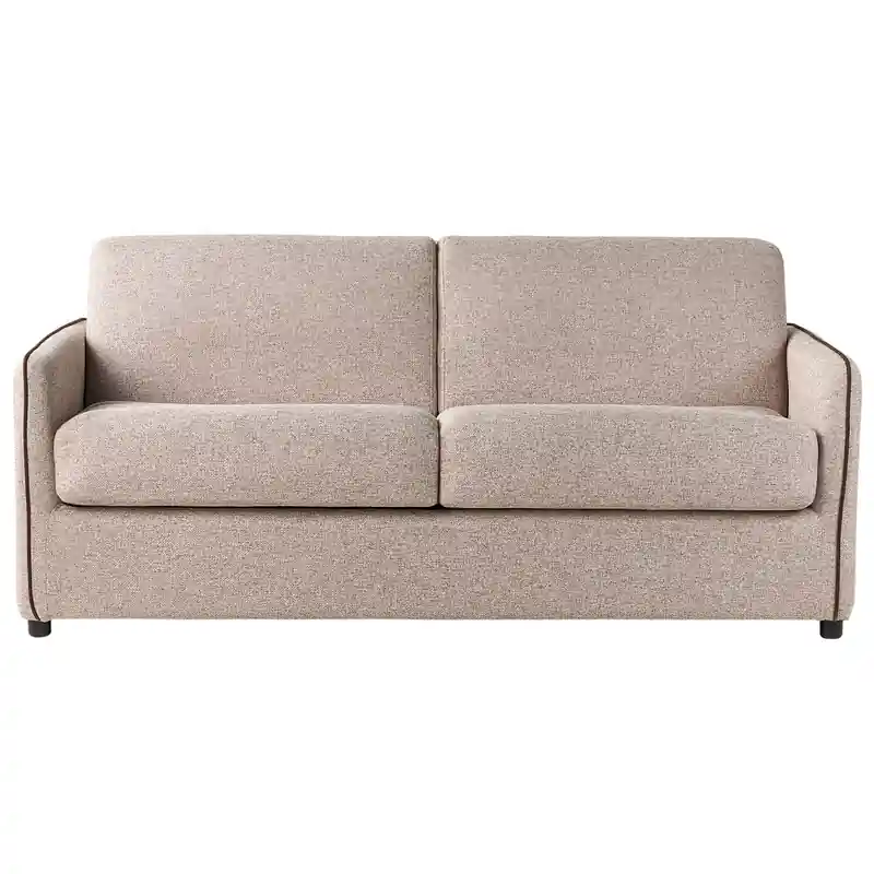 ISHOJ - Slaapbank - Lichtbruin - Stof Dagaanbieding