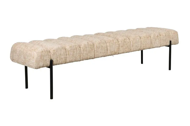 Housecraft Living Jethro Eettafelbank 180 cm Beige Groothandel