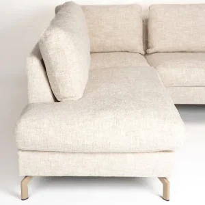Geld-Terug-Garantie Housecraft Living Glen 4,5-Zitsbank/ Hoekbank Links Beige