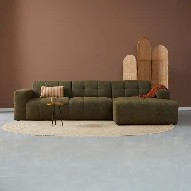 Loungebank Wave Rechts Groen Professioneel