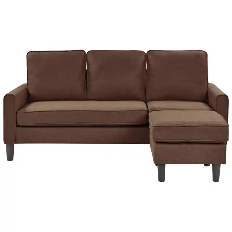 AVESTA - Driezitsbank - Bruin - Universeel - Polyester Voordeelprijs