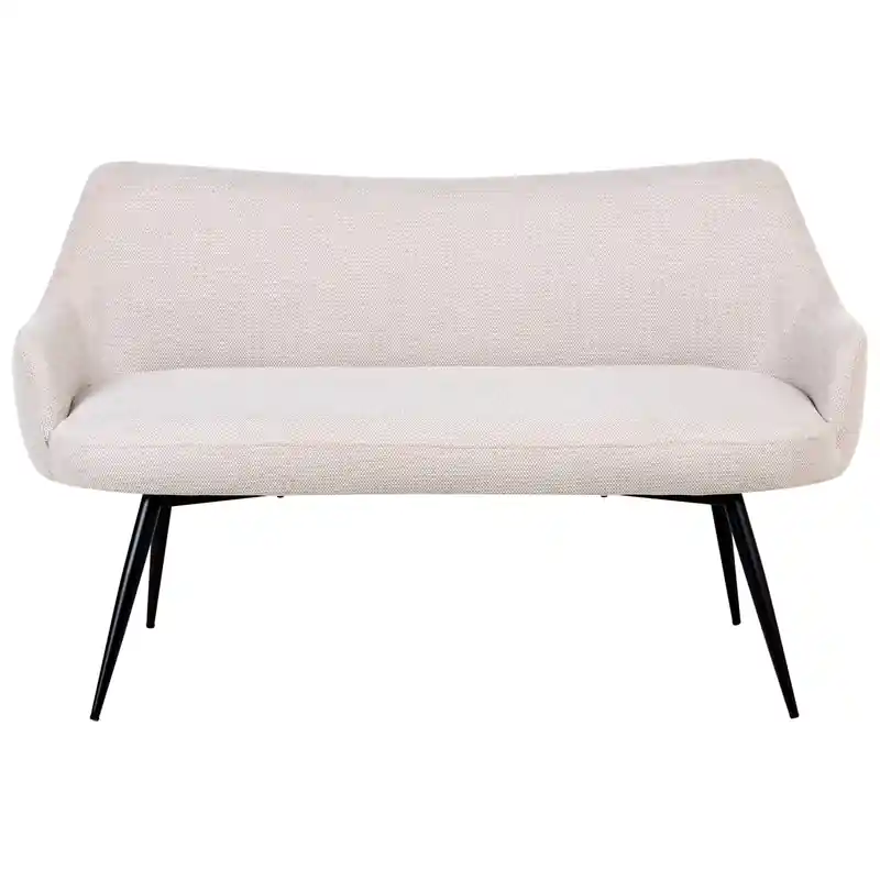 ARENDAL - Eetkamerbank - Beige - Polyester Exclusieve Aanbieding