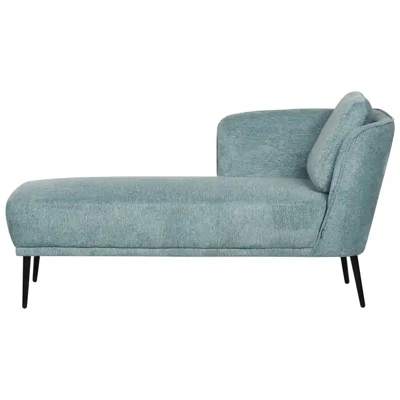 ARTHEZE - Chaise longue - Blauw - Rechtszijdig - Polyester Beperkt Aanbod