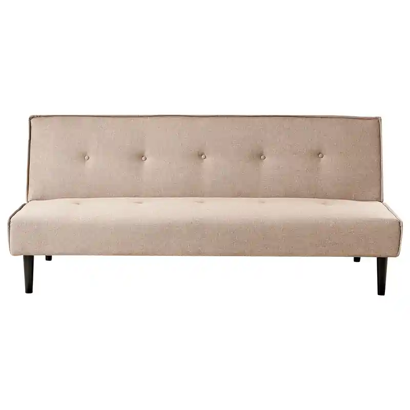 VISBY - Slaapbank 3-zits - Beige - Polyester Superprijs