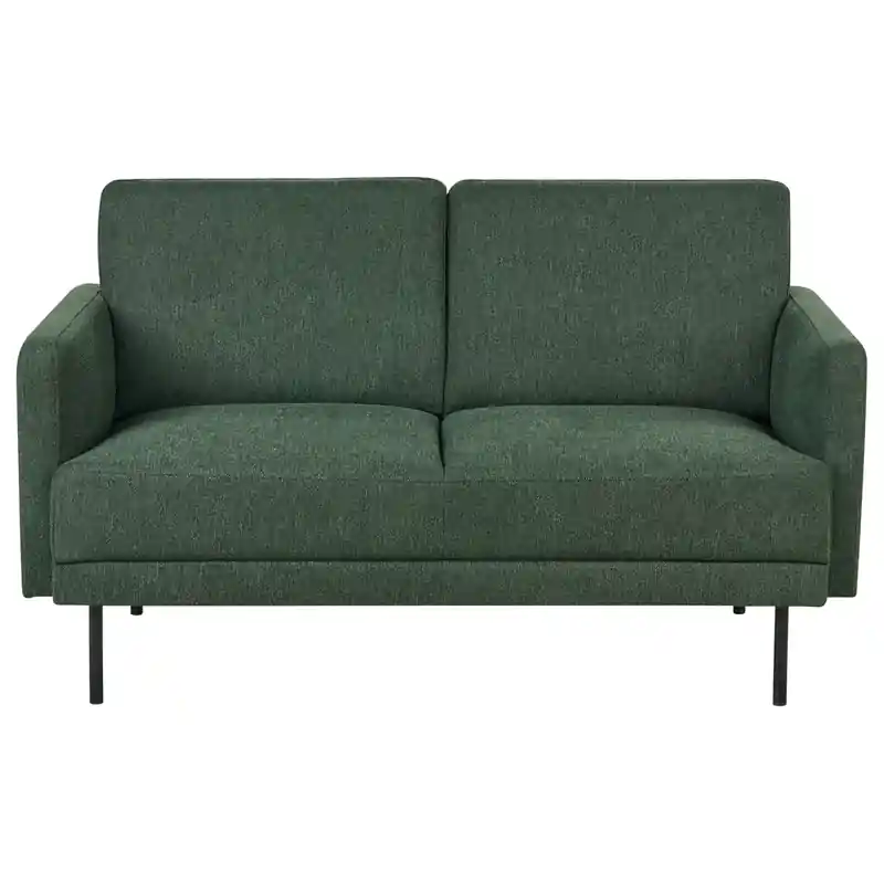 Aanbieding BREDA - Tweezitbank - Donkergroen - Polyester