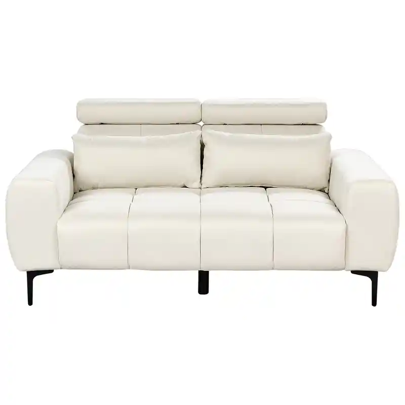 VEGAMO - Tweezitsbank - Lichtbeige - Stof Budget