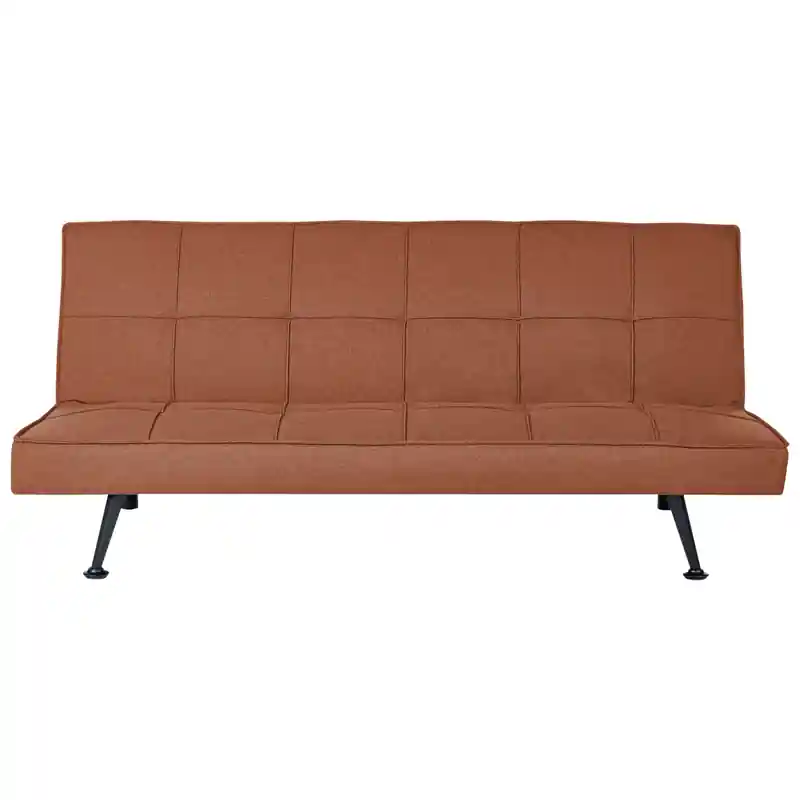 Voordeelprijs HASLE - Slaapbank - Goudbruin - Polyester