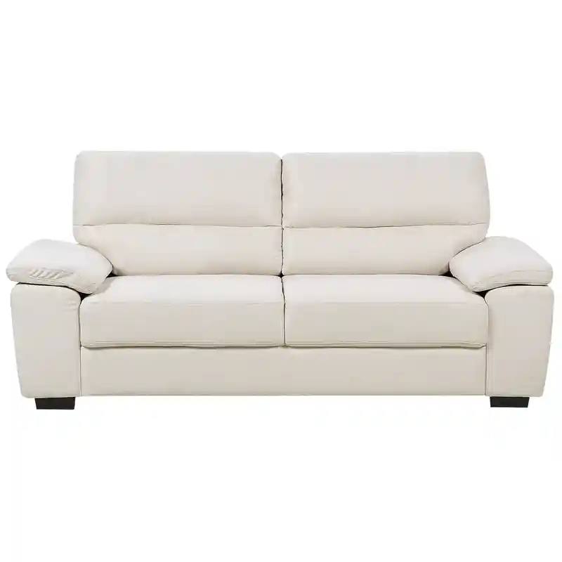 VOGAR - Driezitsbank - Lichtbeige - Polyester Snelle Levering