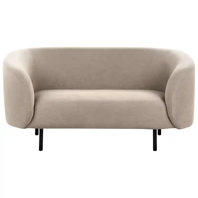 Authentiek LOEN  - Tweezitsbank - Taupe - Polyester
