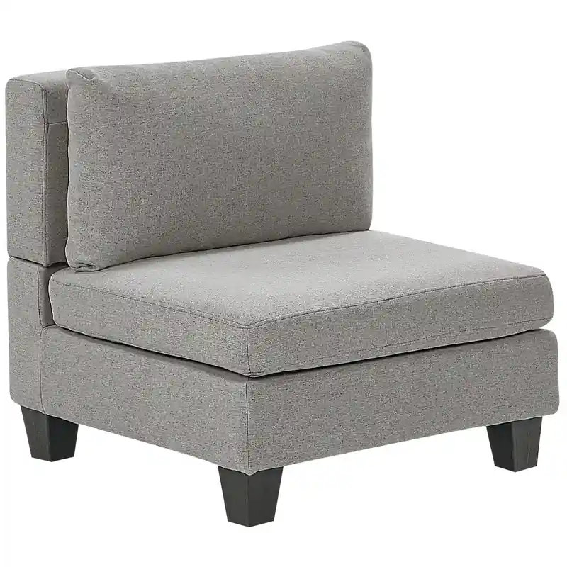 Weekendaanbieding UNSTAD - Fauteuil - Lichtgrijs - Polyester