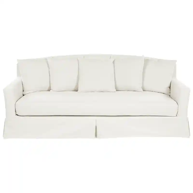 Weekendaanbieding GILJA - Driezitsbank - Lichtgrijs - Polyester