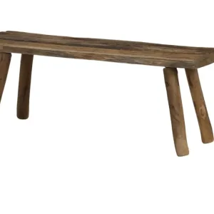 Authentiek Light & Living - Bank CEDRO - 98x29x37cm - Bruin