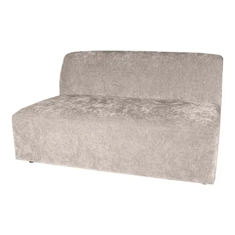 Laatste Versie Lujo Sofa White Fiore Fabric 2 Seater Element