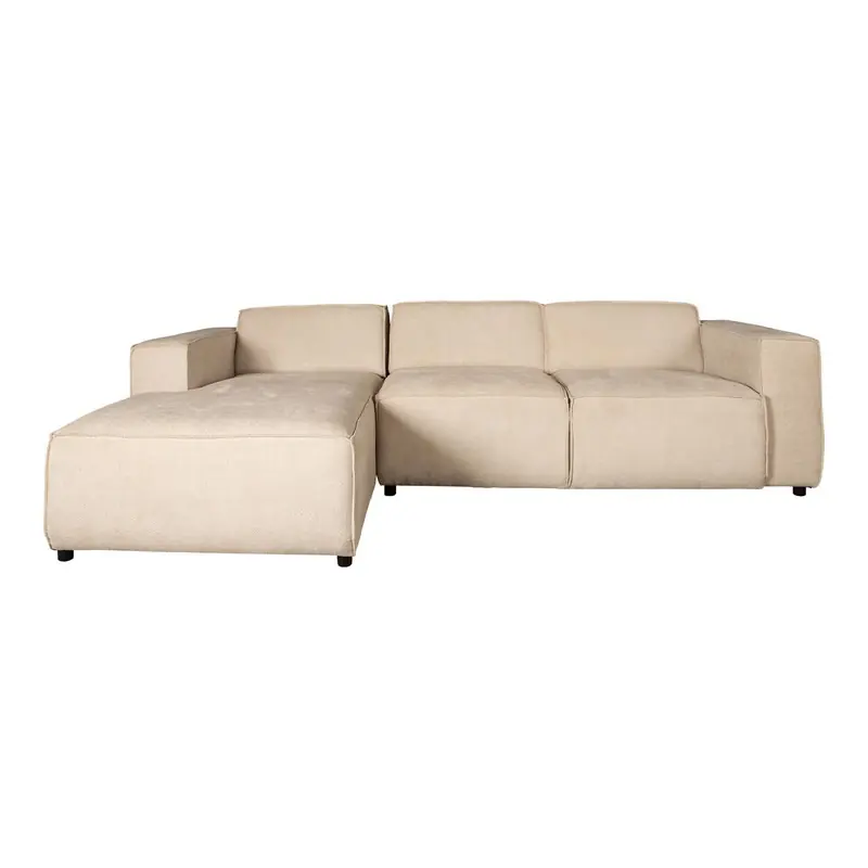 Exclusief PTMD - Bank Trapani - Wit - 275x160x70cm