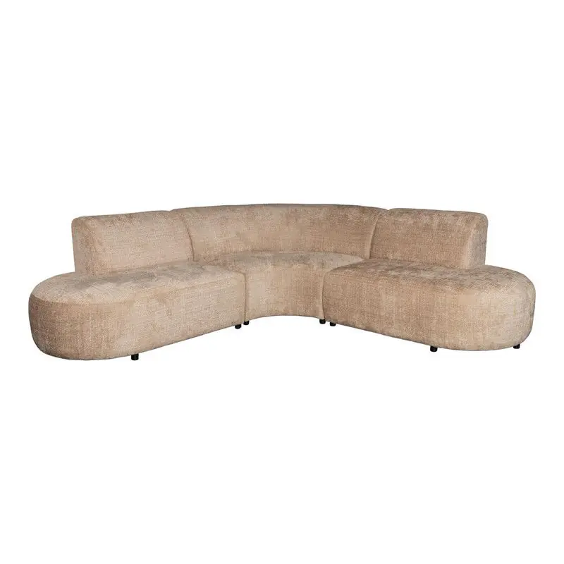 PTMD - Bank Catania - Beige - 260x90x80cm Aanbieding
