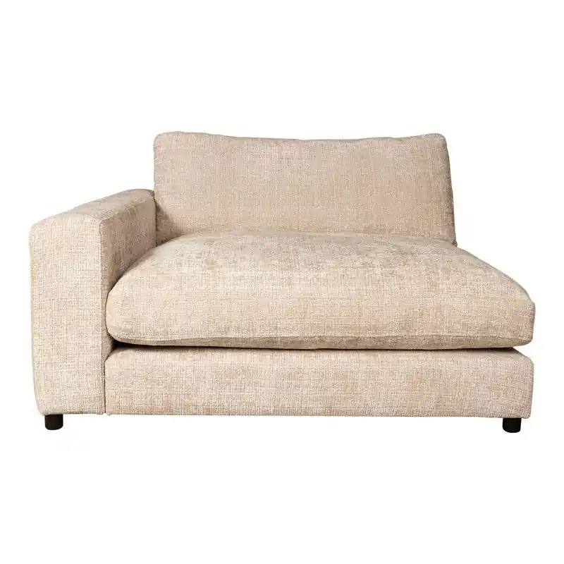 PTMD - Elementenbank Nilla - Beige - 129x150x79cm Beperkte Voorraad
