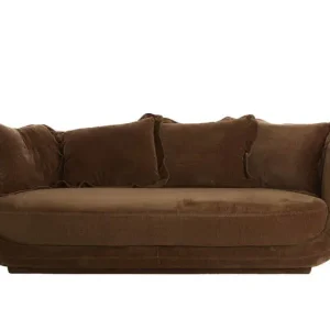 Light & Living - Bank BRAILA - 236x105x80cm -Bruin Garantie Inbegrepen