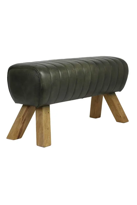 Op = Op Light & Living - Bank RAMY - 90x31x46cm - Groen