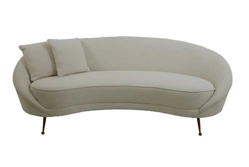 Trendy Light & Living - Bank HAZEL - 221x102x80cm - Wit