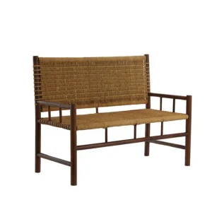 Ambachtelijk D - Light & Living - Bank JOELLA - 114x58x90cm - Bruin