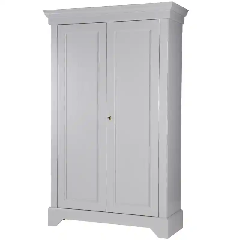 Meest Verkocht WOOOD Isabel Brocante Kast - Grenen - Betongrijs - 191x118x47