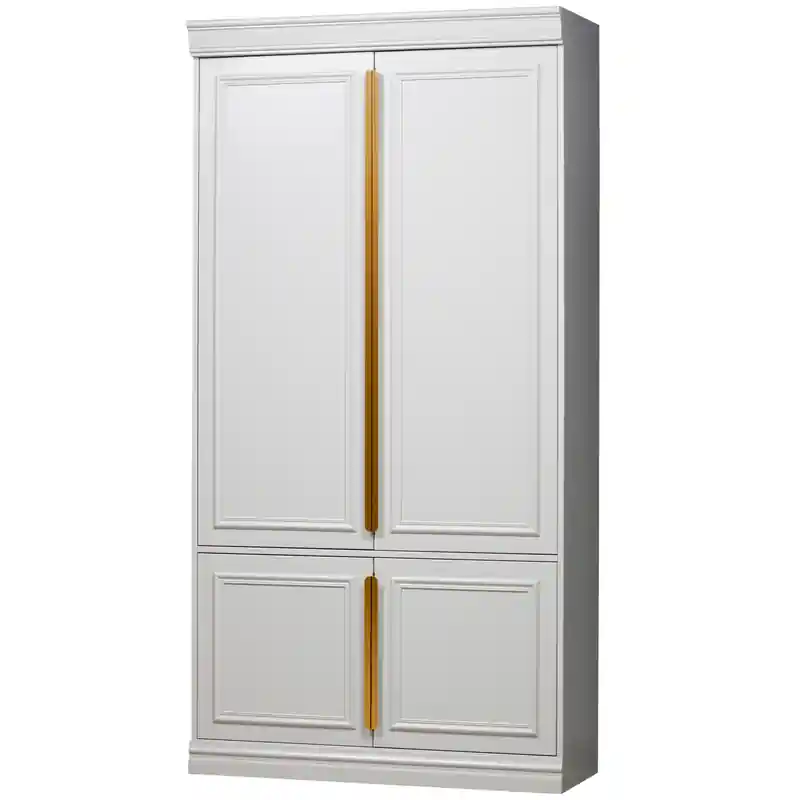 WOOOD Organize Kast - Grenen - Mist - 215x110x62 Lage Prijs