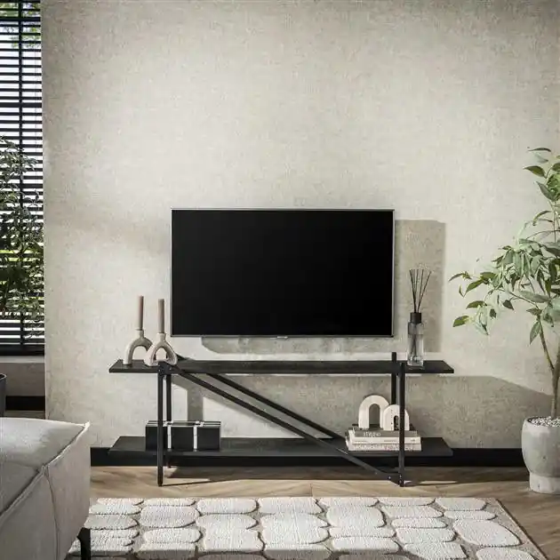 Laatste Kans Hoyz Collection - TV-meubel 140cm Piega - Grijs