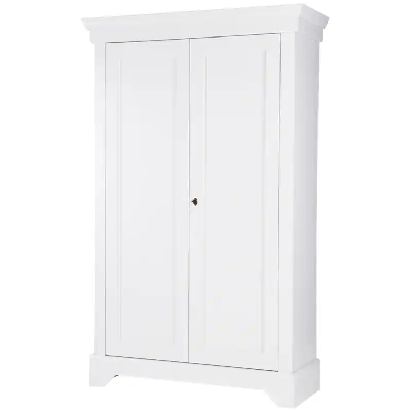 WOOOD Isabel Brocante Kast - Grenen - Wit - 191x118x47 Merkproduct