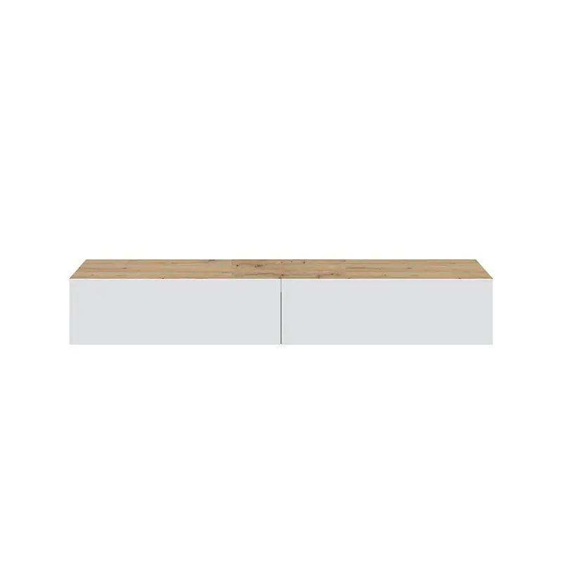 Nieuw Hangend meubel met 2 kleppen en 2 opbergvakken L180 cm - Kaway