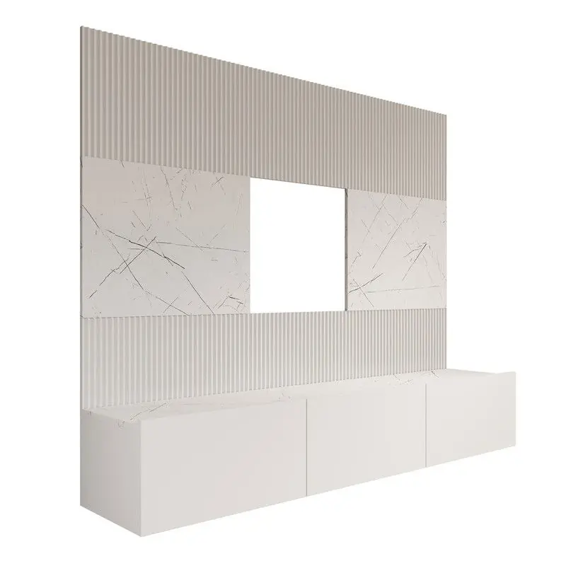 Budget Meubella - TV-Meubel Dominic - Wit - 180 cm