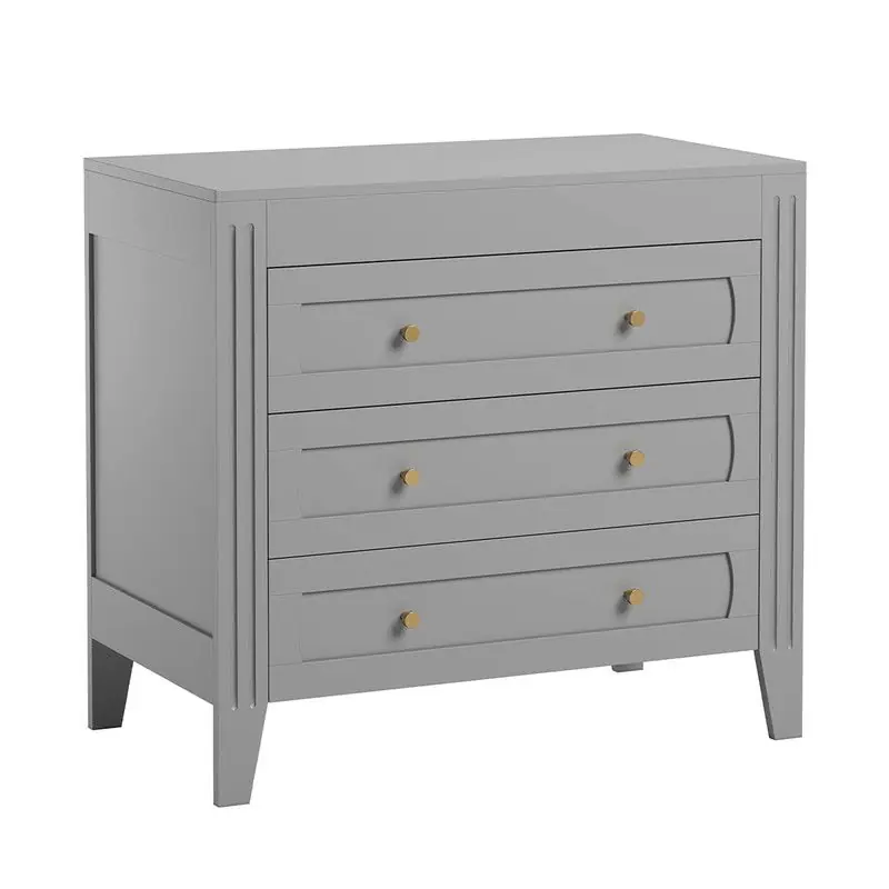 Beste Prijs Ladenkast met 3 laden en sierlijsten L100 x H92cm - Milenne