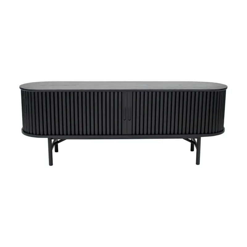 Kick TV dressoir Bjorn 158 - Zwart Authentiek