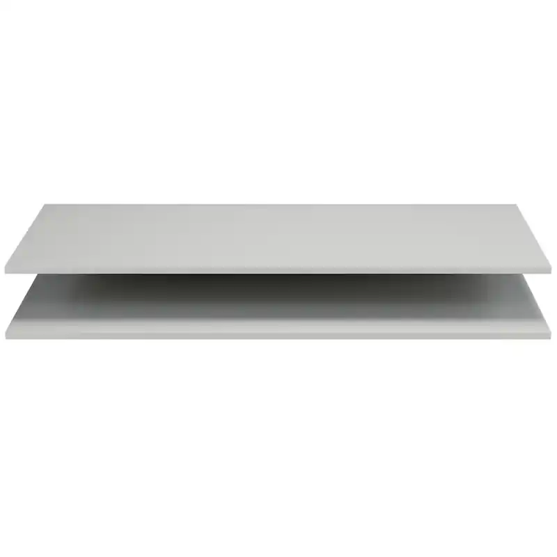 WOOOD Organize Legplanken Kast - MDF - Mist - Set van 2 Rechtstreeks Van De Fabrikant