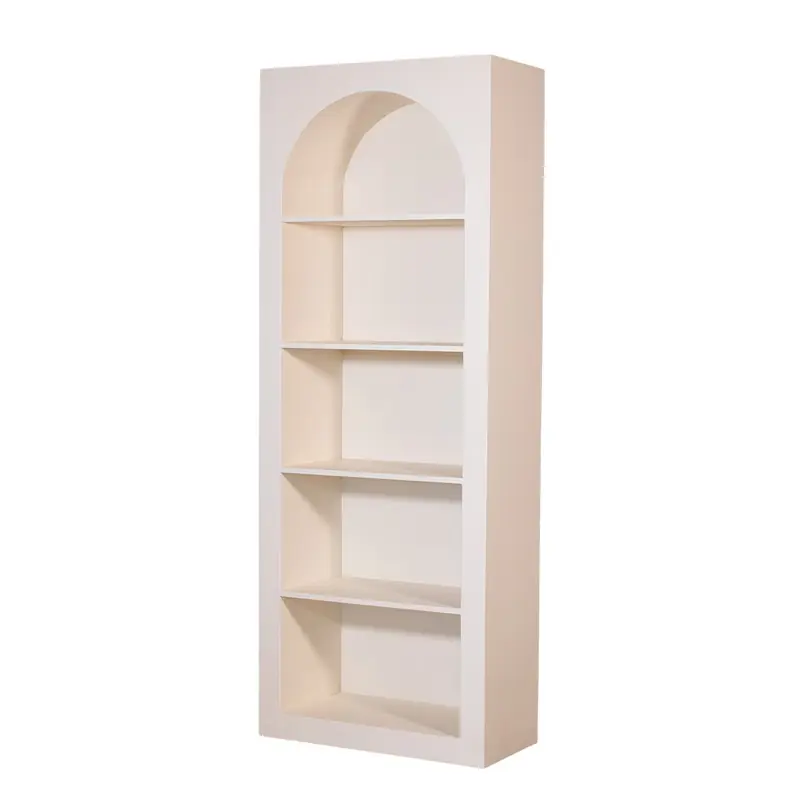 Wandkast Beige - 5-Vakken - 80x38x210cm - Fien Origineel