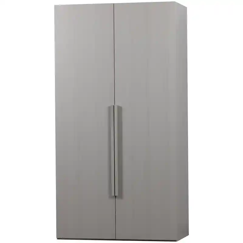 Bulkbestelling WOOOD Rens Kledingkast 2-Deurs - Noten/Grijs - 210x110x58