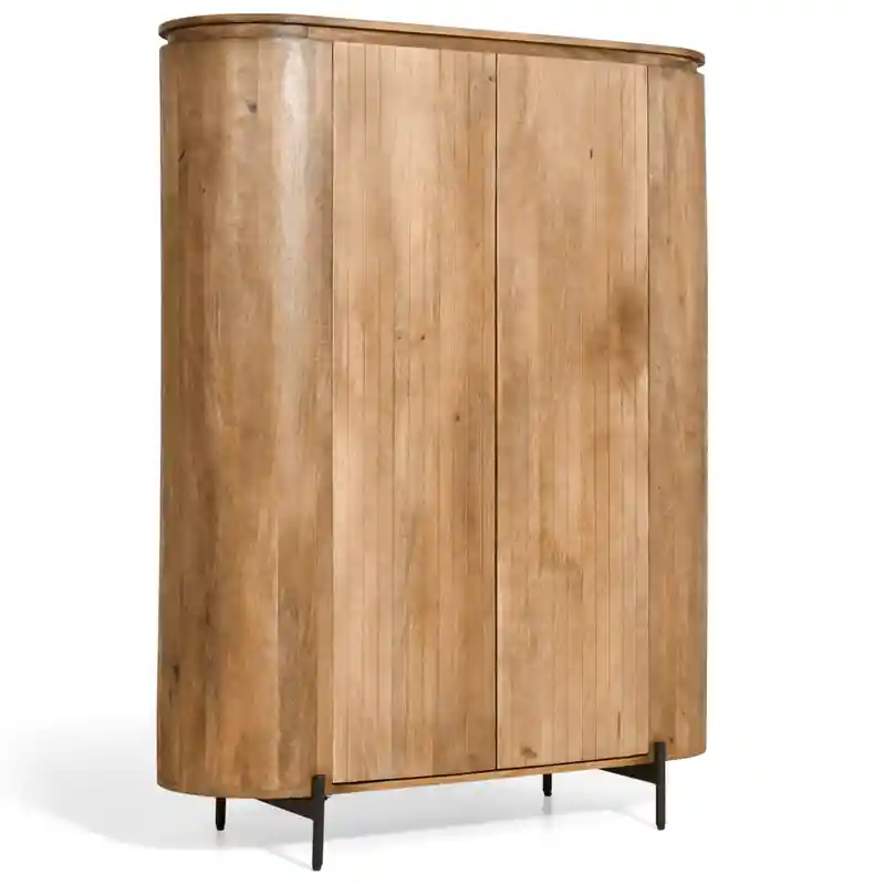 Nu Kopen Collectables Mokka Wandkast Lichtbruin 115cm