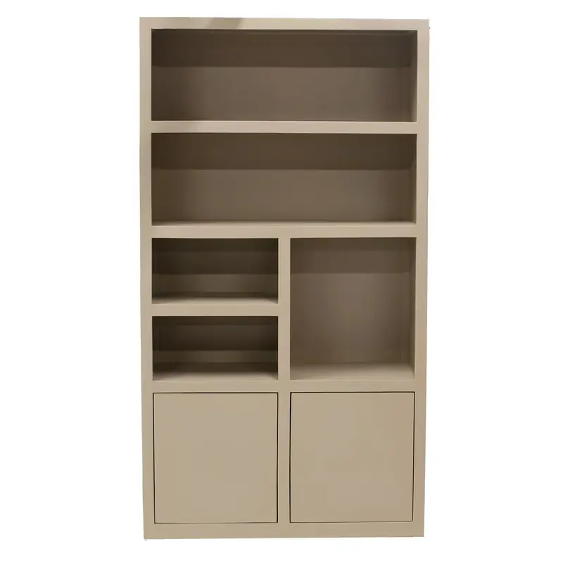 Wandkast Hardhout Beige - 120x45x220cm - Xander Koop Vandaag