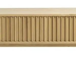 Tv Meubel Naturel - 45x160x48cm - Eikenhout - Meubel Carno Exclusieve Aanbieding