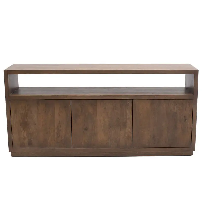 Tv-meubel Donkerbruin Mangohout - 180x40x50cm - Luxurious Goedkoop