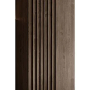 Meubella - Kledingkast Paz - Donkerbruin eiken - 92 cm Must-Have