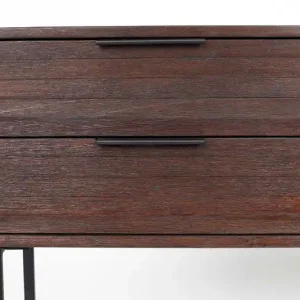 Housecraft Living Webster Ladekast/ Kast Groot 6 lades Teakhout Bruin Tijdelijk Beschikbaar