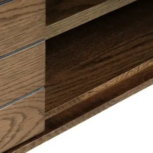 Snelle Levering Tv-meubel Modica Smoked Eiken 120cm - Giga Living