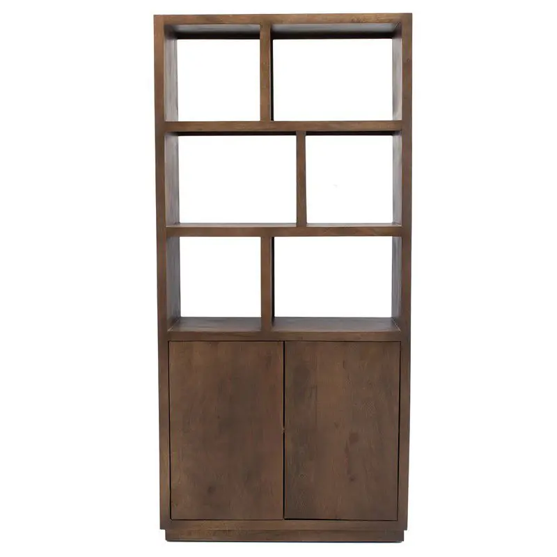 Dressoir Donkerbruin Mangohout - 180x40x85cm - Luxurious In De Mode