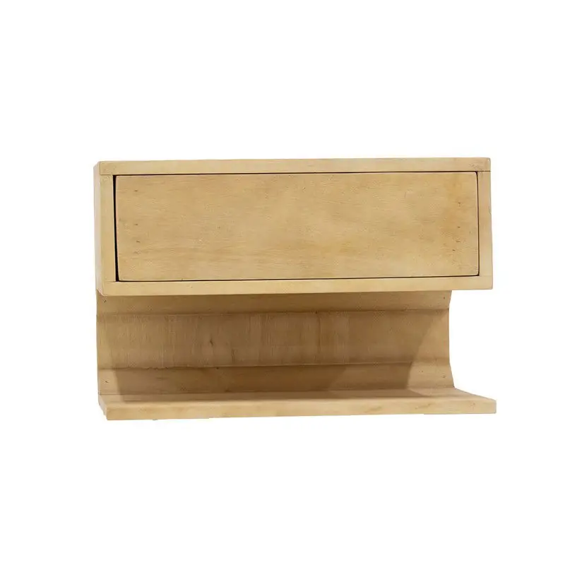 Weekendaanbieding Nachtkastje Zwevend Open - Naturel - 45x30x30cm - Malma
