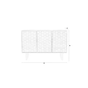 Alleen Vandaag Housecraft Living Linc Dressoir/ Kast Hoog Hout Zwart